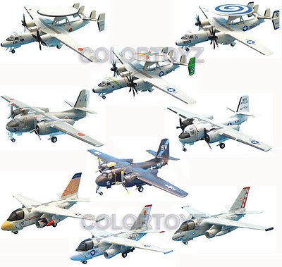 144 Maritime Patrol E 2C Hawkeye S 2 Tracker S 3 Viking F Toys SET 