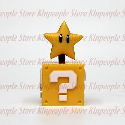   Choco Egg Furuta Wii 3 Super New Mario Bros Figure Question Block Star
