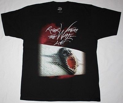 ROGER WATERS THE WALL USA TOUR 2012 PINK FLOYD PROGRESSIVE NEW BLACK T 