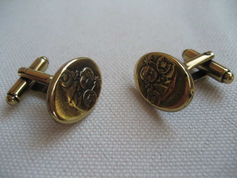 Bacardi Don Facundo Rum* cufflinks * very, very RARE and 