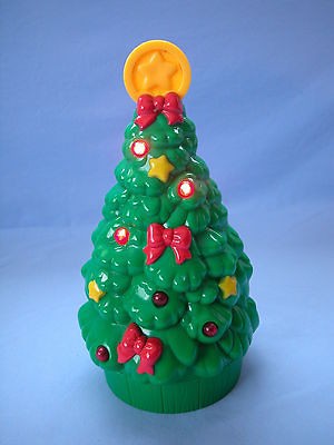 Fisher Price Little People Christmas Tree Lighting Village 8 tall 