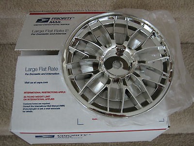 Safety 1st C5R Racing Corvette Chrome Wheels (Set of 4) BRAND NEW OEM 