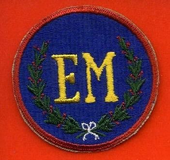 vintage el salvador military academy staff patch 