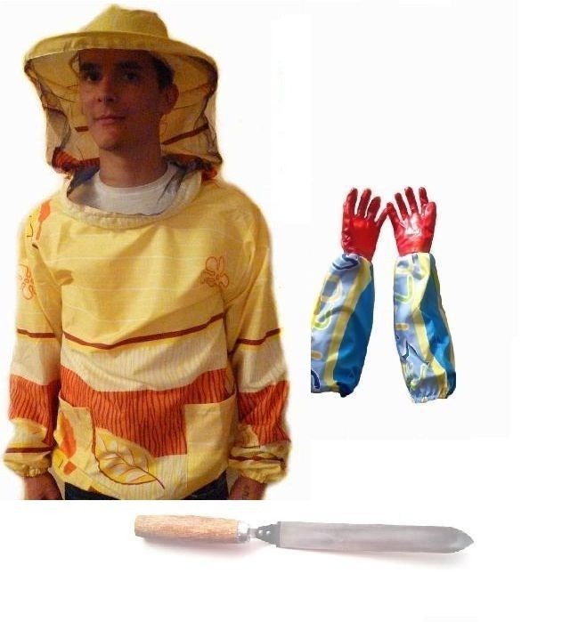 Beekeeping Equipment   Jacket   knife   gloves FREE   kit #6