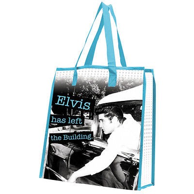 ROCK & ROLL ELVIS PRESLEY 14X15 LARGE SHOPPING TOTE BAG VR B5