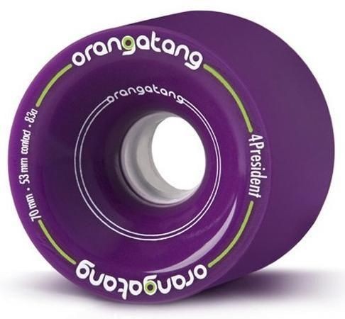 orangatang 4 president 83a 70mm skate wheels set of 4