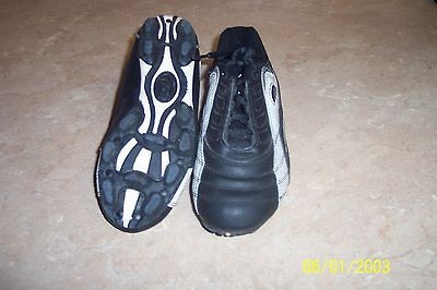 NICE Rawlings Soccer Base Ball Shoes Cleats Sz 2.5 Childs Boys Girls