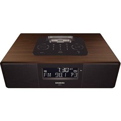 NEW SANGEAN WR 5 D70705 TABLE TOP SPEAKER SYSTEM WITH AM/FM RDS RADIO 