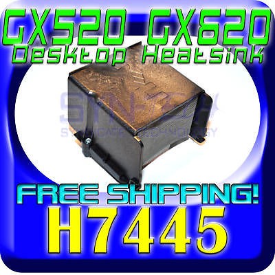 Dell Optiplex GX520 GX620 Desktop Processor CPU Heatsink Shroud H7445