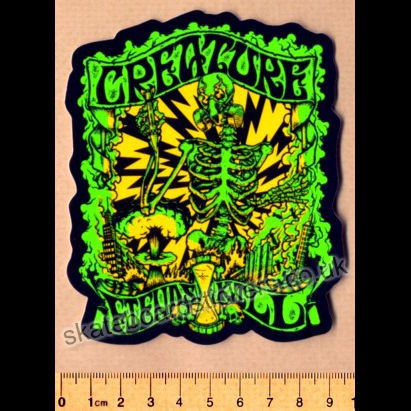 Creature   Fiends Kill   Skateboard Sticker New horror monsters ghosts 