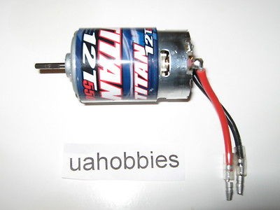 new traxxas slash titan 12t 550 motor 12 turn 5805