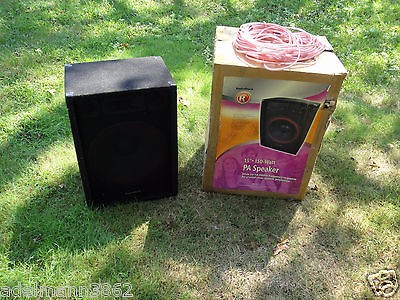 radio shack 40 0215 15 pa speakers 150 watts time