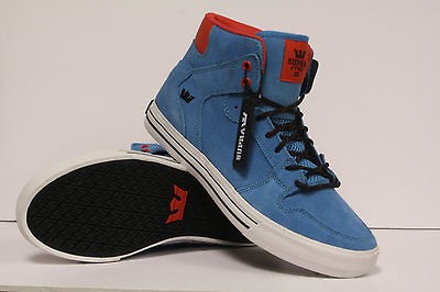   SUPRA VAIDER WYLAND PACK BLUE WHITE SKYTOP TK LIL WAYNE US SIZE 9 12