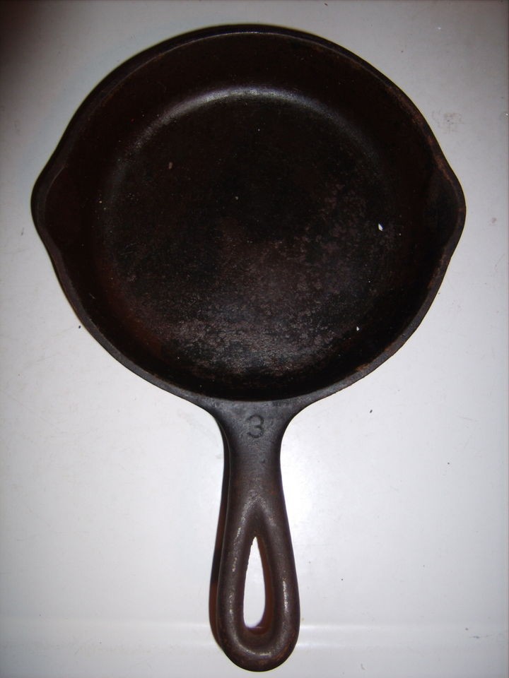 wagner ware sidney 0 skillet 3 cast iron 1053 i