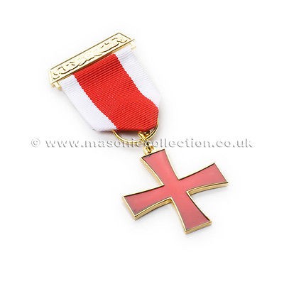 superb quality masonic knights templar breast jewel from united 