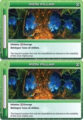   ) IRON PILLAR Chaotic SR Foil Card & Code RANDOM STATS Dawn of Perim