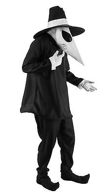 spy vs spy black adult costume l xl 44 48