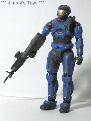   MCFARLANE TOYS HALO REACH BLUE SPARTAN IN CQC ARMOR ACTION FIGURE