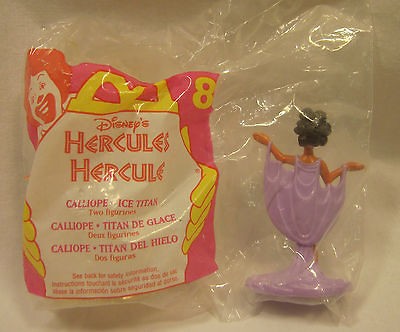 McDonalds Toy Happy Meal #8 HERCULES Calliope McDs Figure Toy NIP 