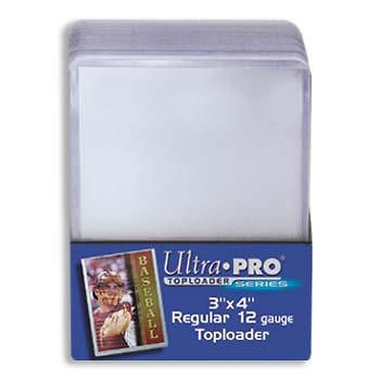 Factory Sealed Case ~ 1,000 Ultra Pro 3x4 Regular Clear Rigid Top 