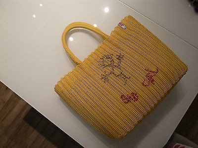 miss sixty straw bag rare