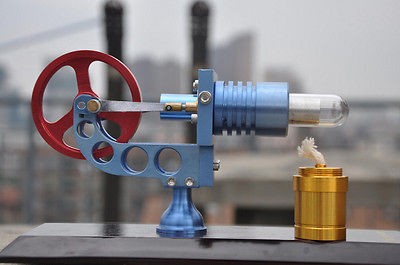 Brand New Mr.Power Stirling Engine Hot Air Engine With Wood Box