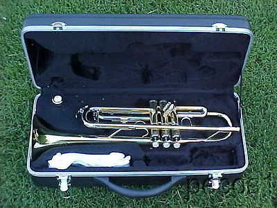 Bb BRASS TRUMPET BRAND NEW 2013 J.R. BEHM GOLDEN BAND CONCERT TRUMPETS