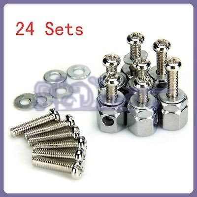 lot 24 replacement chrome banjo lugs 3 8mm repair parts from china 