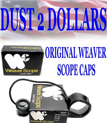 NEW Factory Weaver Scope Caps NIB For K3W V4.5W Scopes Keep Those 