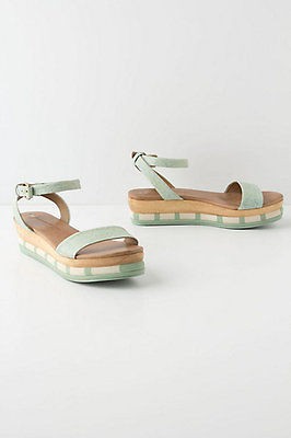 Anthropologie Merged Flatforms By Schuler & Sons Org.158.00 NIB (FL)