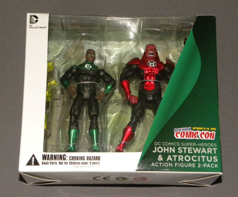   Lantern Exclusive 2 Pack Action Figure Set John Stewart & Atrocitus