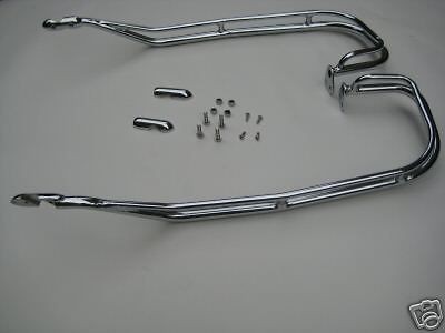 Saddlebag Guard Rails for Harley Nostalgic Road King Classic