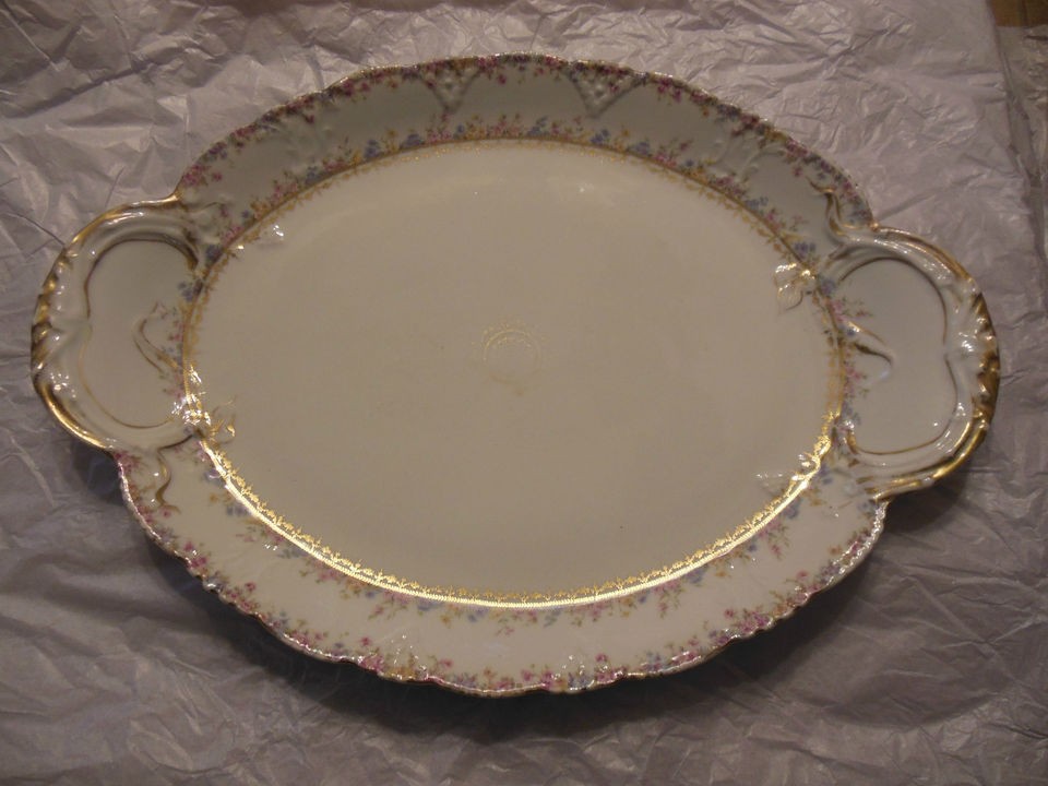 Vintage Theodore Haviland Limoge China  Pattern H1551 Havaland 16.5 