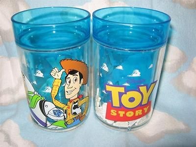 NEW  Pixar Toy Story Original Kids Cups Lot Of 2 WOODY 