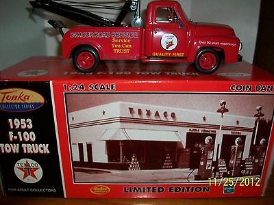 tonka collector series 1953 f 100 tow truck mib time