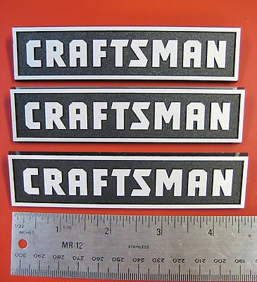  Craftsman Tool Box Badges,Small Chest/Cabinet,Emblem,Decal 