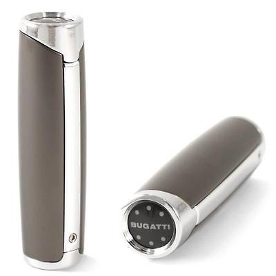 bugatti 1 series single torch lighter gunmetal chrome time left