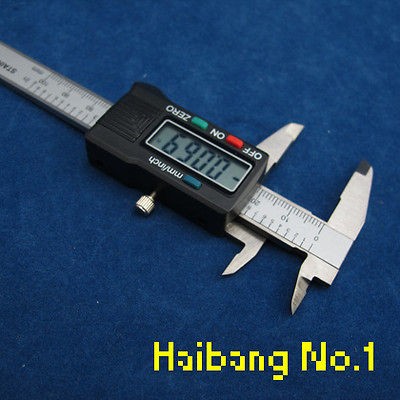 DIGITAL CALIPER GAUGE (IN/MM) 100MM ELECTRONIC CALIPER STAINLESS 