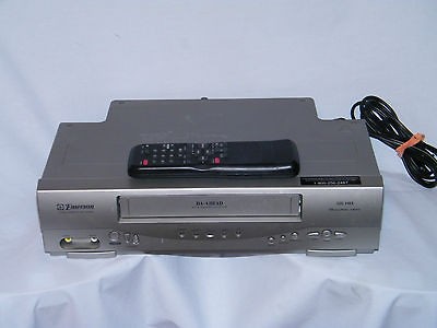 Emerson EWV404 4 Head VHS VCR Video Cassette Recorder Player WITH 