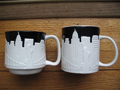 NEW STARBUCKS NEW YORK CITY RELIEF TAXI 2012 MUG BONE CHINA NEVER 