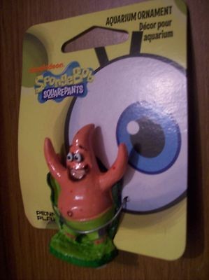 spongebob squarepants fish tank aquarium ornament new 