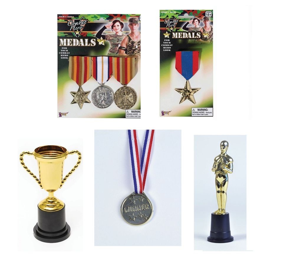 winner medals olympics trophy oscar fancy dress more options item