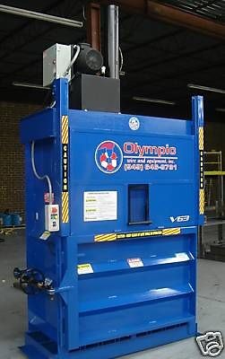 new cardboard plastic baler bailer compactor vertical why buy used