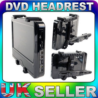 portable headrest dvd player in TV, Video & Home Audio