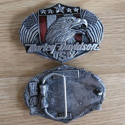 harley davidson motorcycle belt buckle