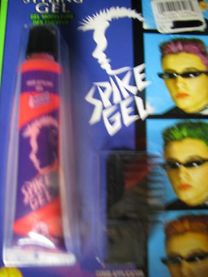   MAKEUP 1 OZ COOL HAIR GEL NEON BRIGHT PINK SPIKE GEL VANILLA ICE