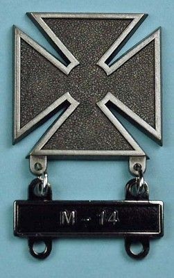 Army Marksman Marksmanship Badge New GI & M 14 Qualification 