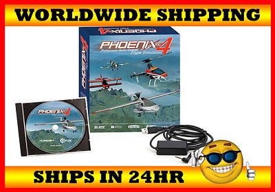 Runtime Games PHOENIX R/C Pro Simulator V4.0 SIM DX6I DX7 DX7S DX8