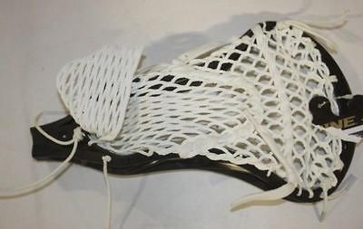 Brine Houdini Black Lacrosse Strung Head Stick Ultra Mesh