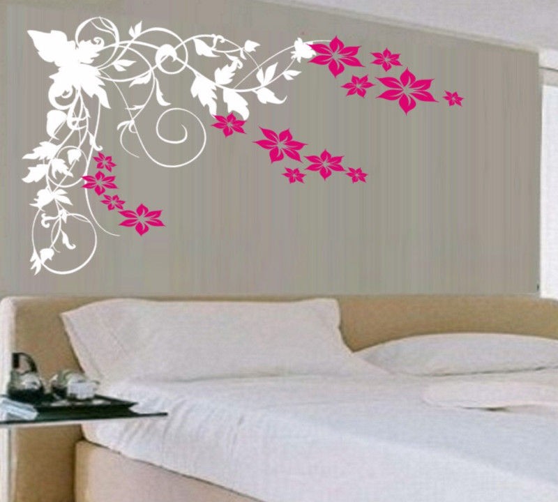 wall art vinyl decal stunning sticker vine flower more options